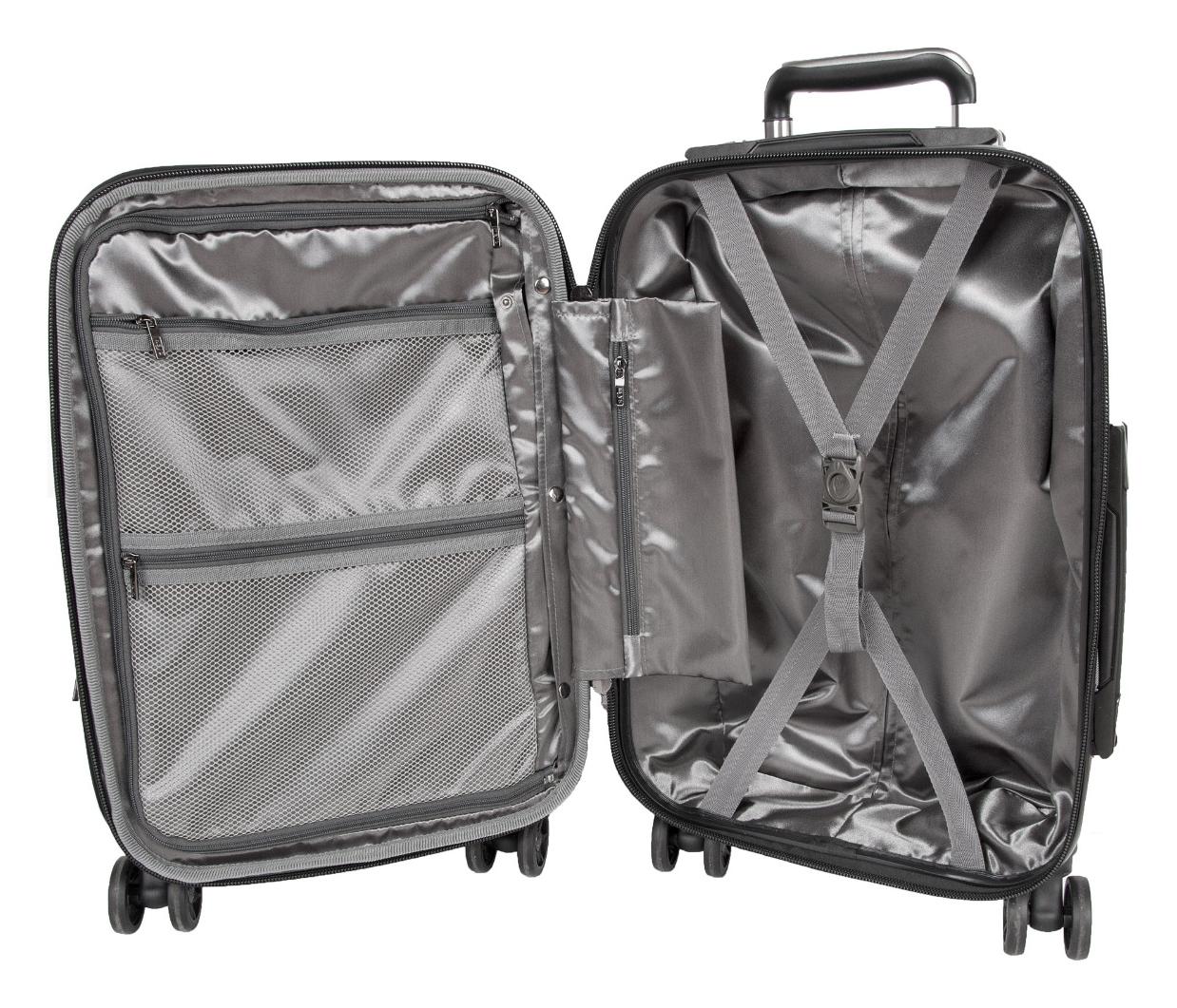 Heys Vantage Smart Luggage S Black - Image 5