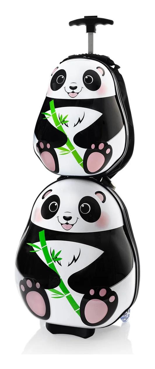 Heys Travel Tots Panda – set of backpack and suitcase - Obrázek 3
