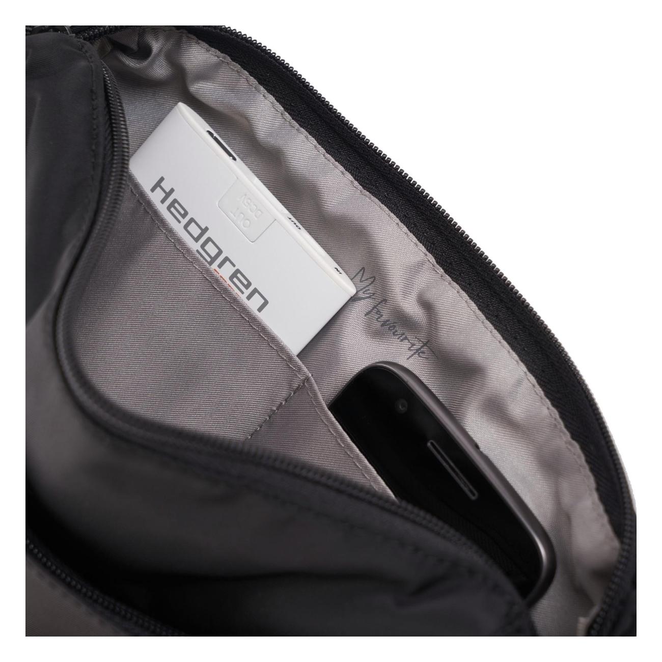 Sportovní crossbody kabelka Hedgren Eye Black - Obrázek 6