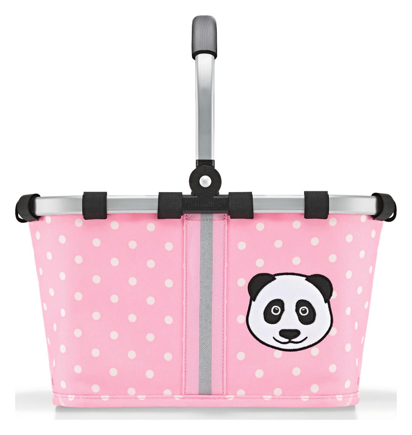 Reisenthel Carrybag XS Kids Panda Dots Pink - Image 2