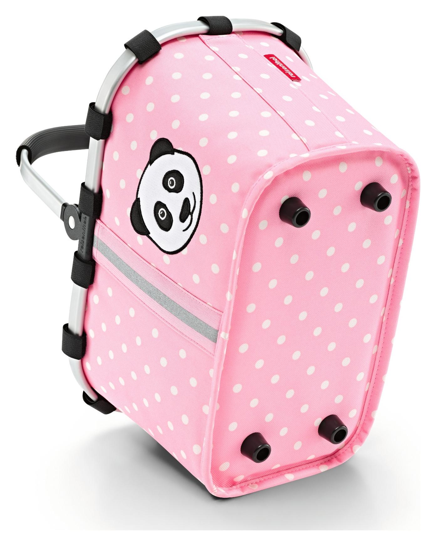 Reisenthel Carrybag XS Kids Panda Dots Pink - Image 4