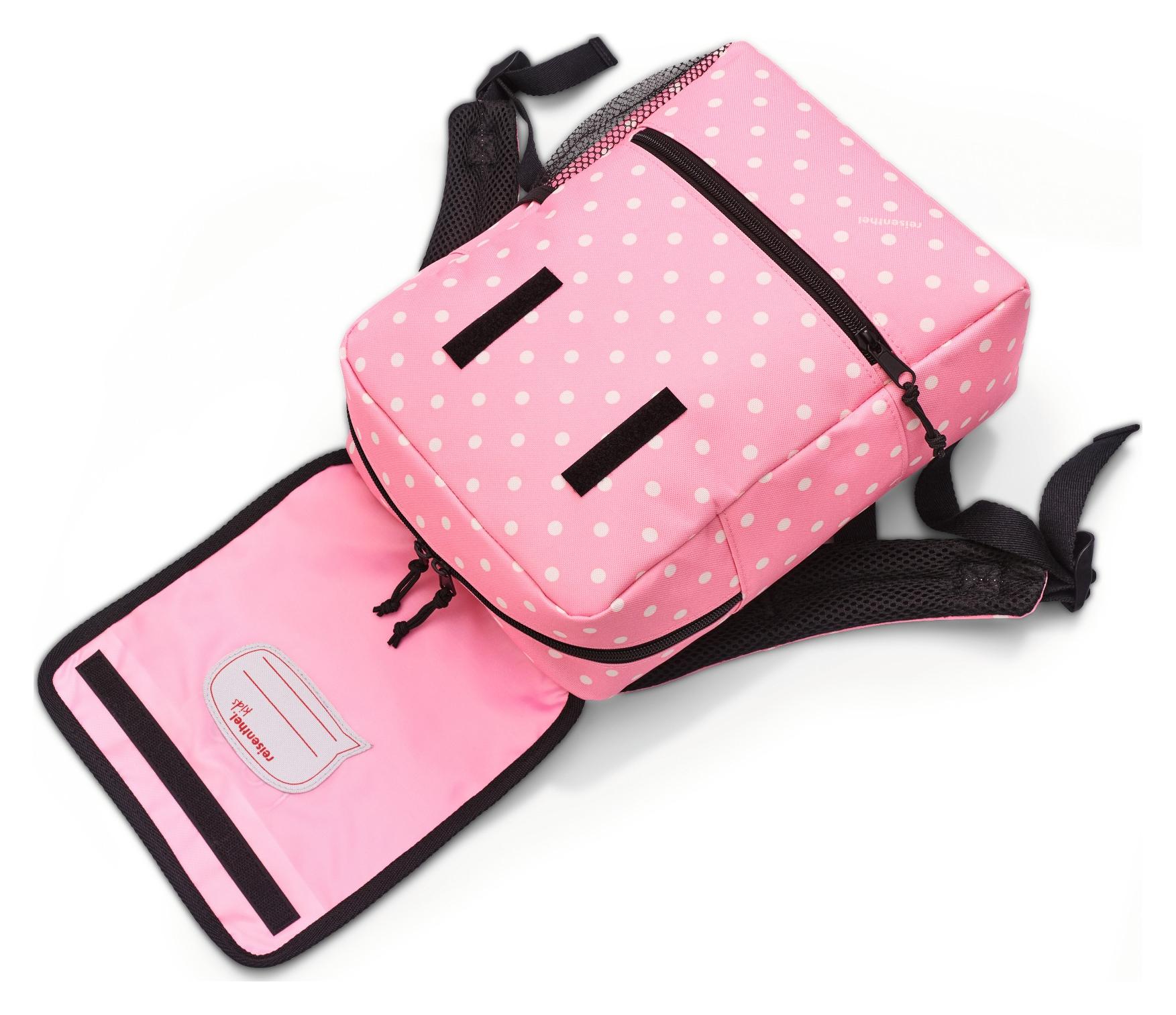 Reisenthel Backpack Kids Panda Dots Pink - Image 2