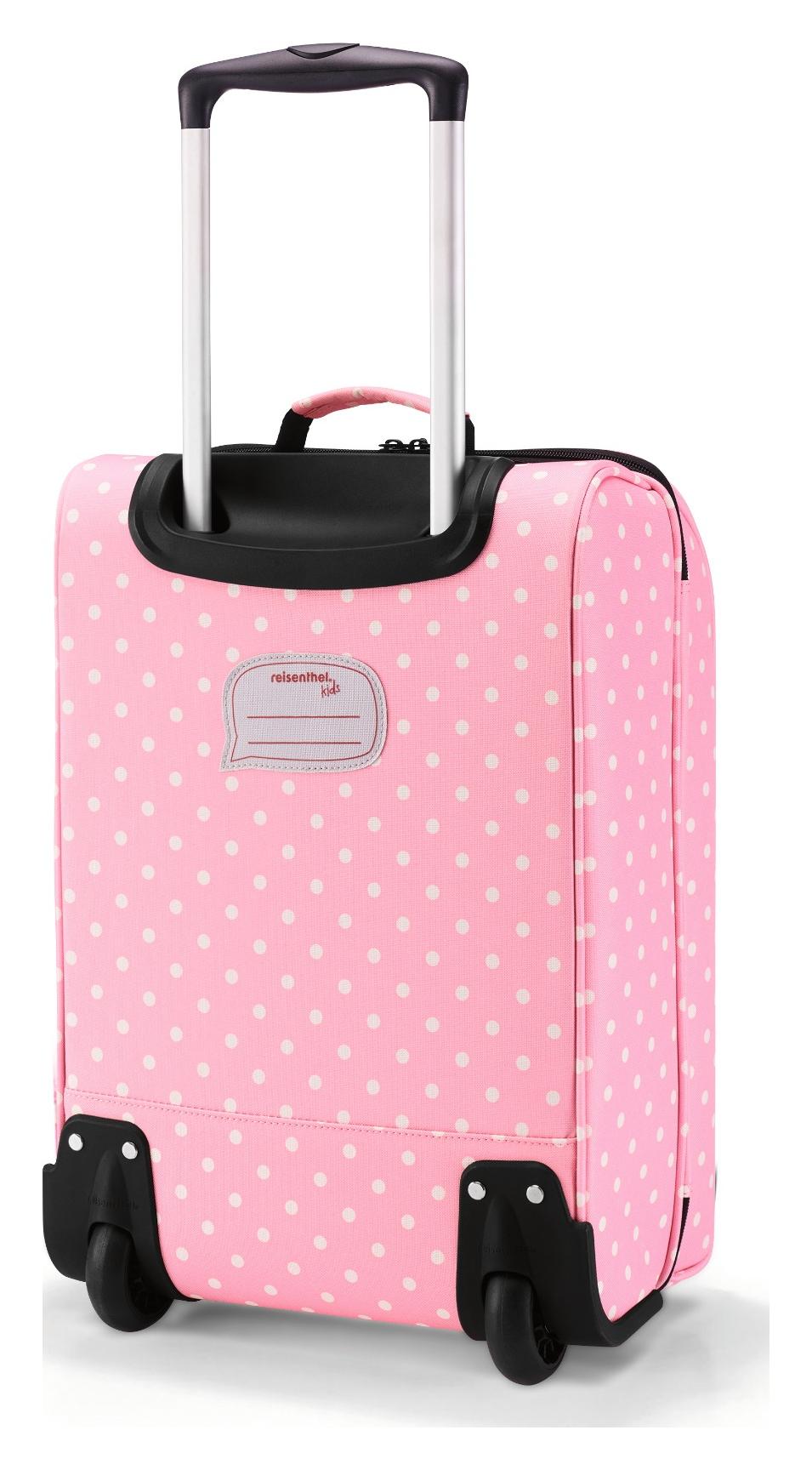 Kufr pro děti Reisenthel Trolley XS Kids Panda Dots Pink