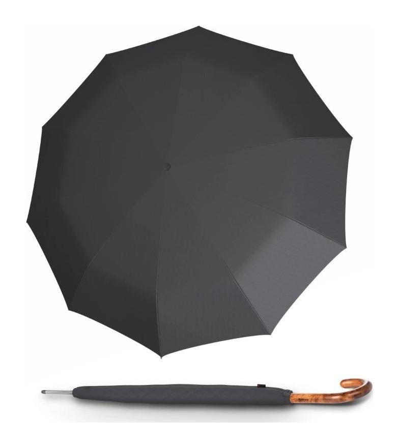 Holový deštník Knirps T.771 Long Mens Print Black