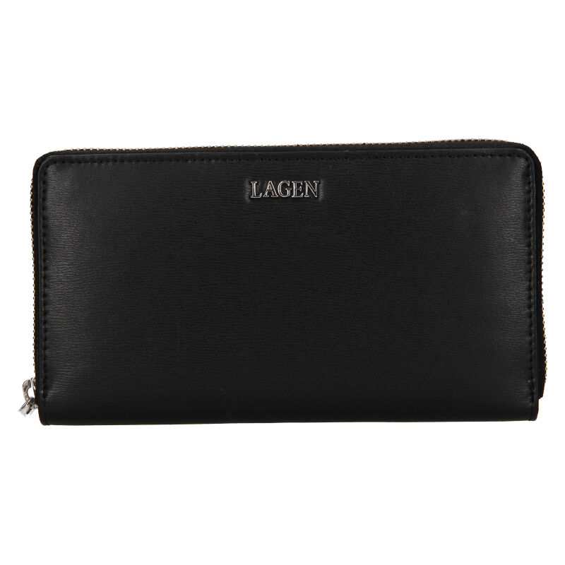 E-shop Lagen dámská peněženka kožená 50353 Black
