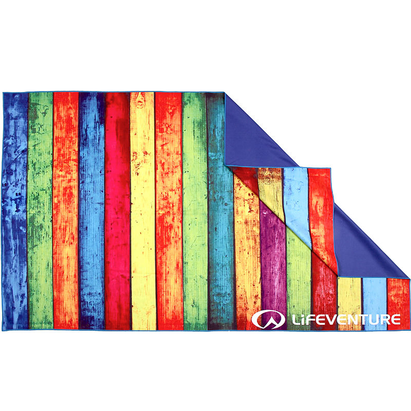 E-shop Lifeventure Printed SoftFibre Trek Towel striped planks
