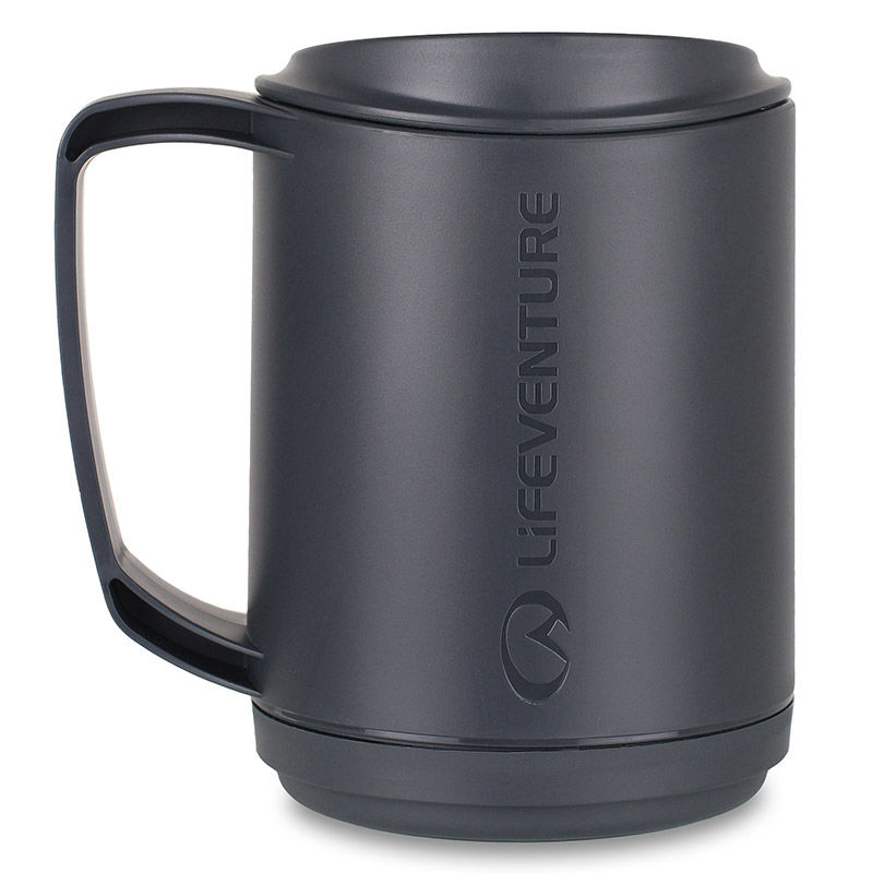E-shop Lifeventure Ellipse Insulated Mug 350ml graphite