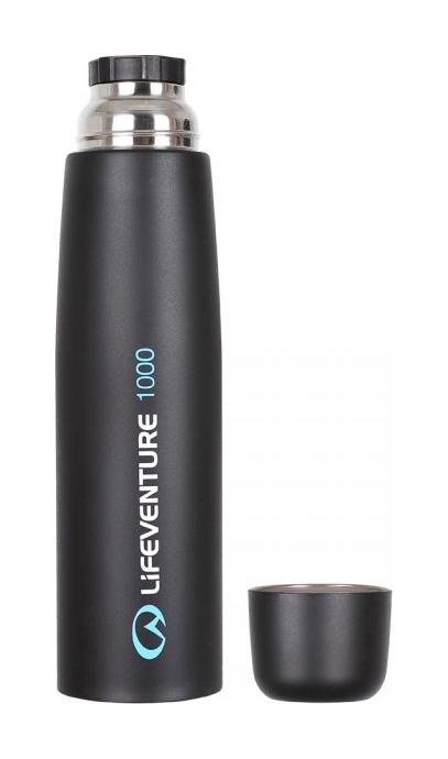Lifeventure TiV Vacuum Flask 1 l Black - Image 2