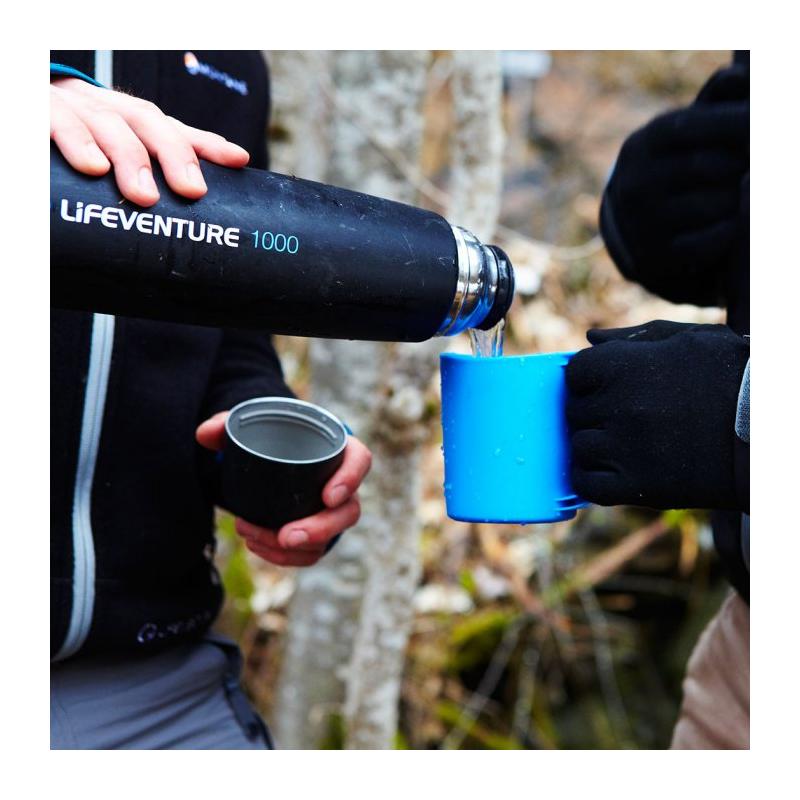 Lifeventure TiV Vacuum Flask 1 l Black - Image 3
