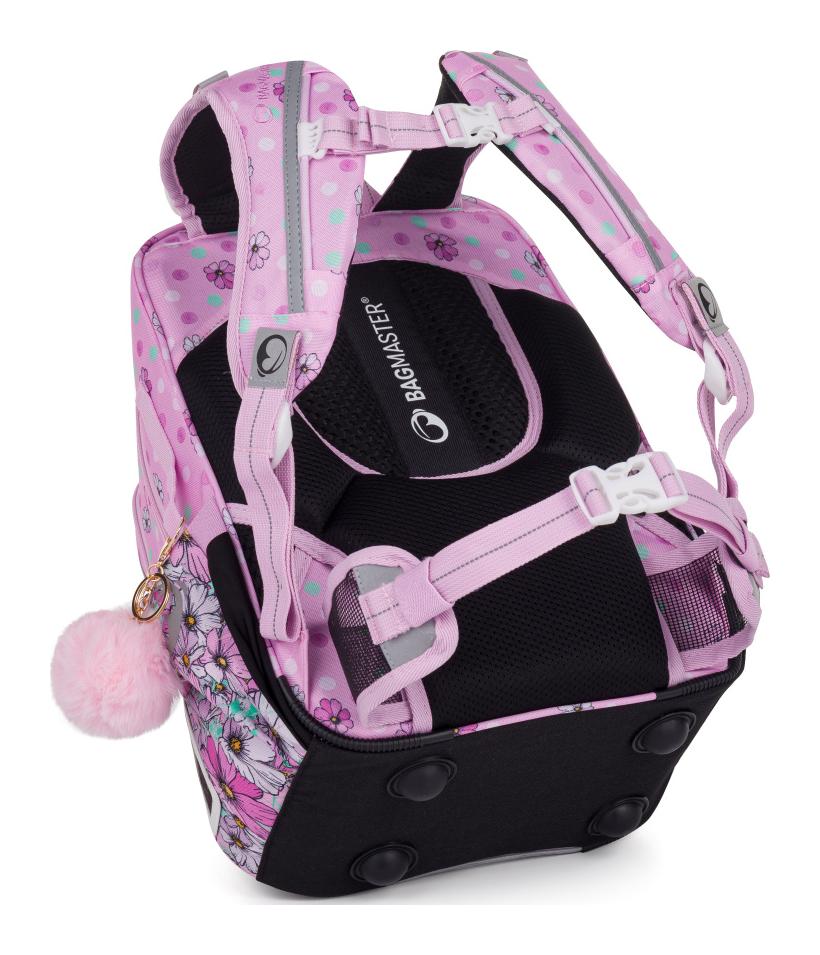 Školní batoh Bagmaster Lumi 24 G Pink - Obrázek 5
