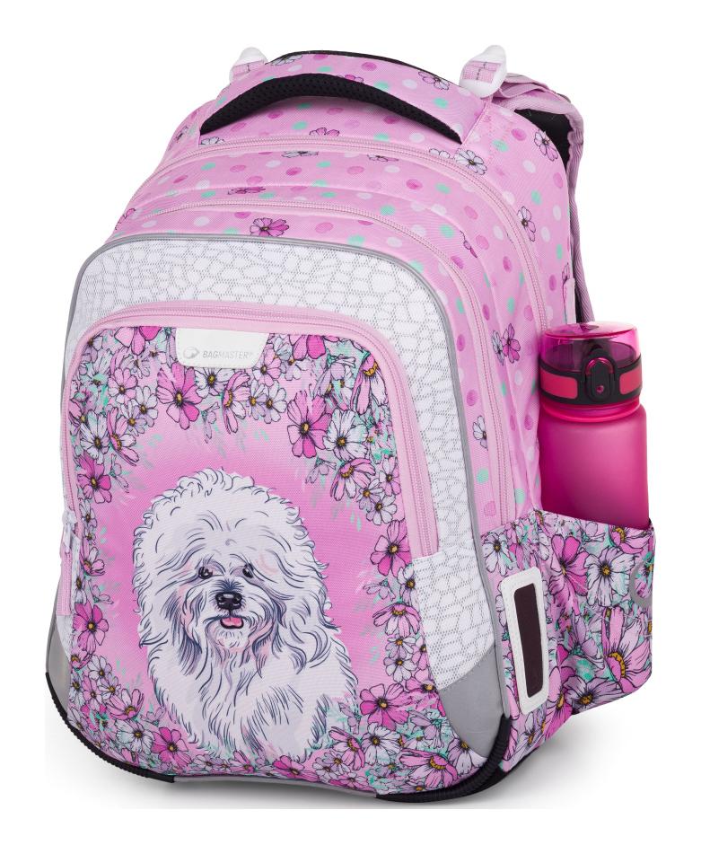 Školní batoh Bagmaster Lumi 24 G Pink - Obrázek 6