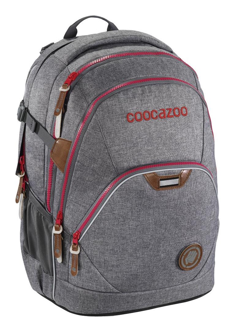 Coocazoo MatchPatch Synthetic Leather Grey Melange - Image 5