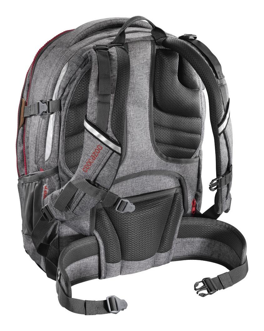 Coocazoo MatchPatch Synthetic Leather Grey Melange - Image 4