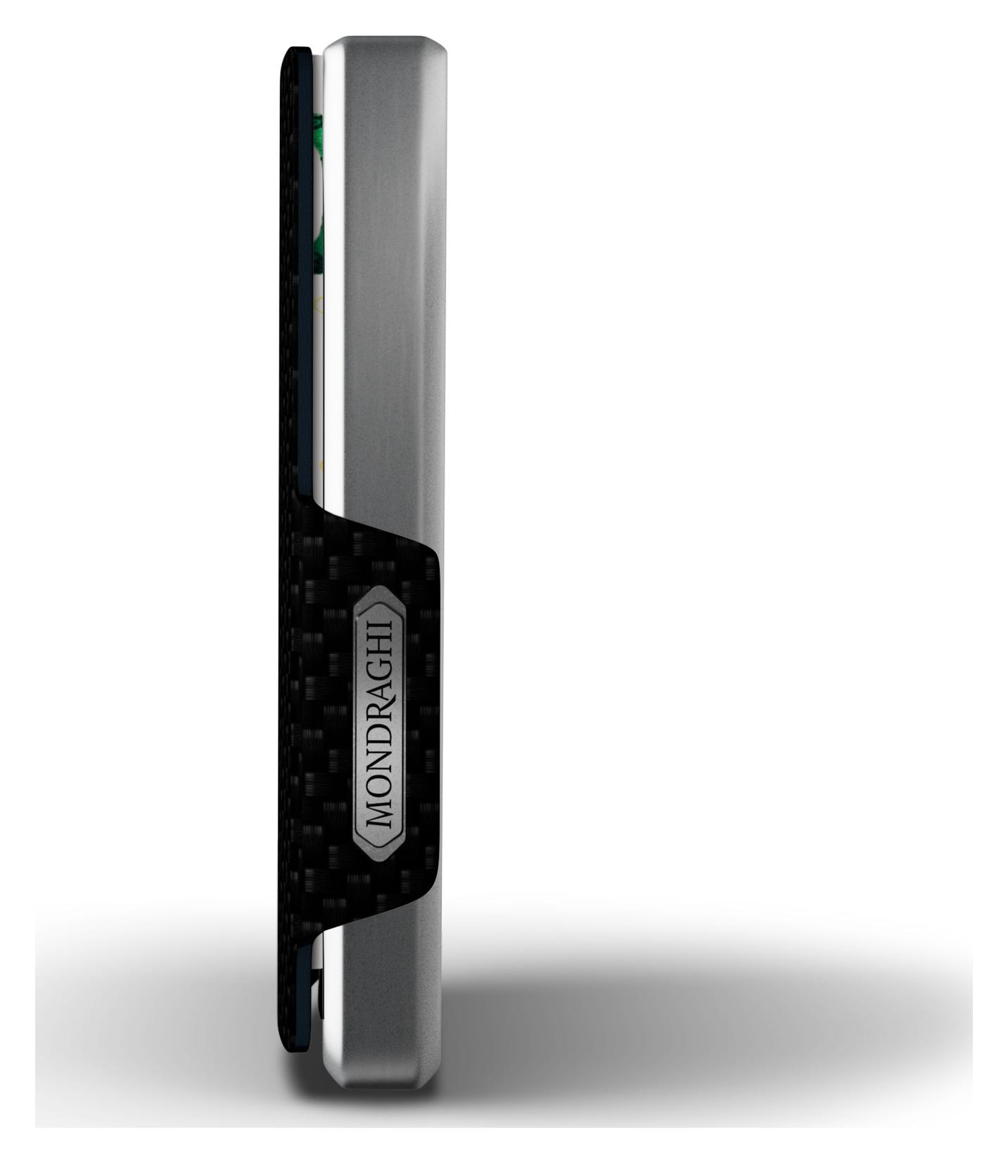 Kožená mini peněženka Mondraghi Carbon