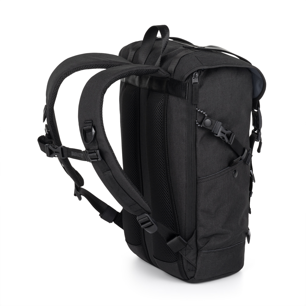 Studentský batoh Bagmaster Messenger 24 A Black