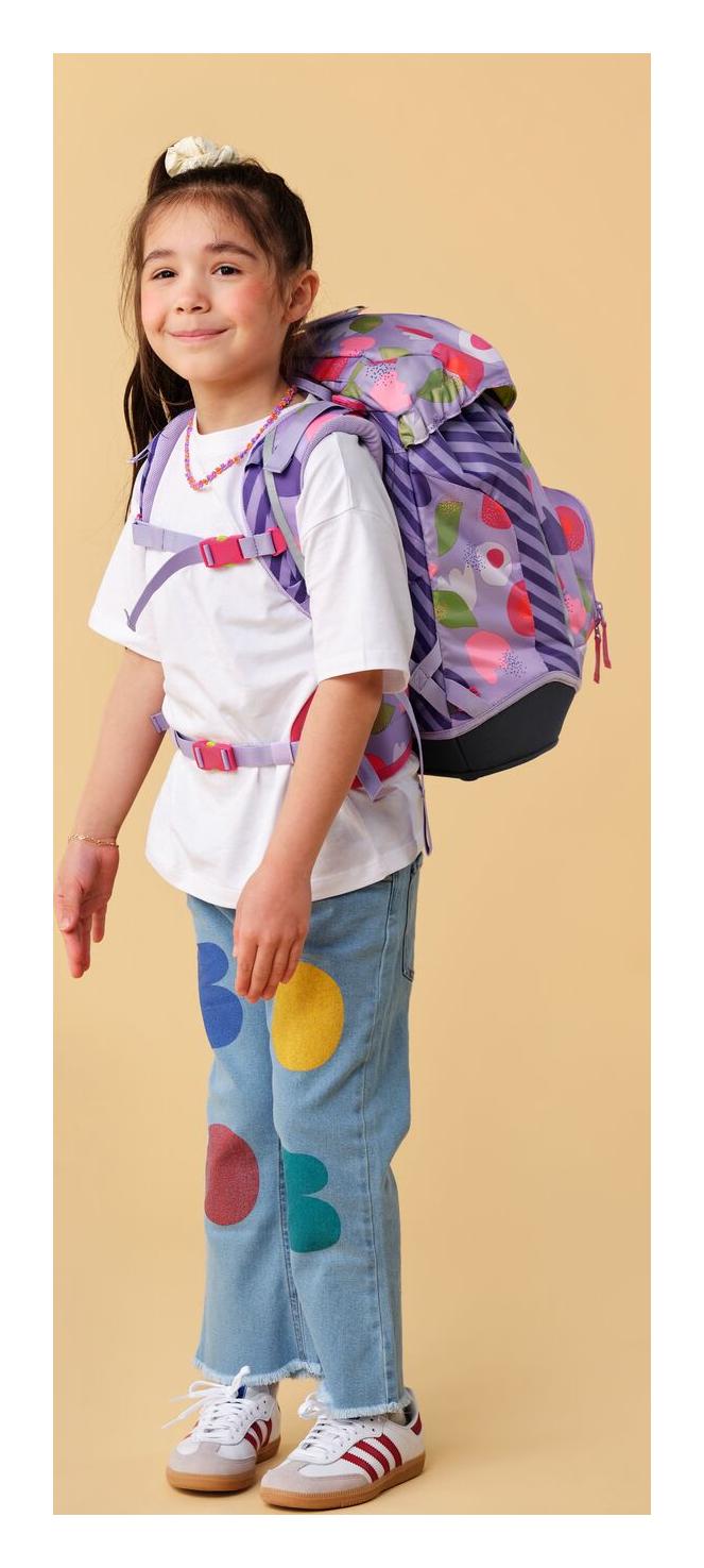 Školní batoh Ergobag Prime Flower PowBear - Obrázek 5