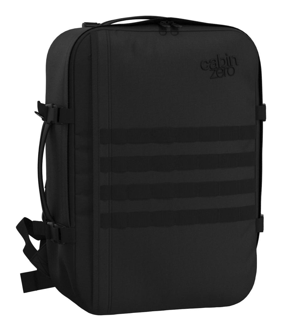 Cestovní batoh CabinZero Military 44L Absolute Black - Obrázek 3