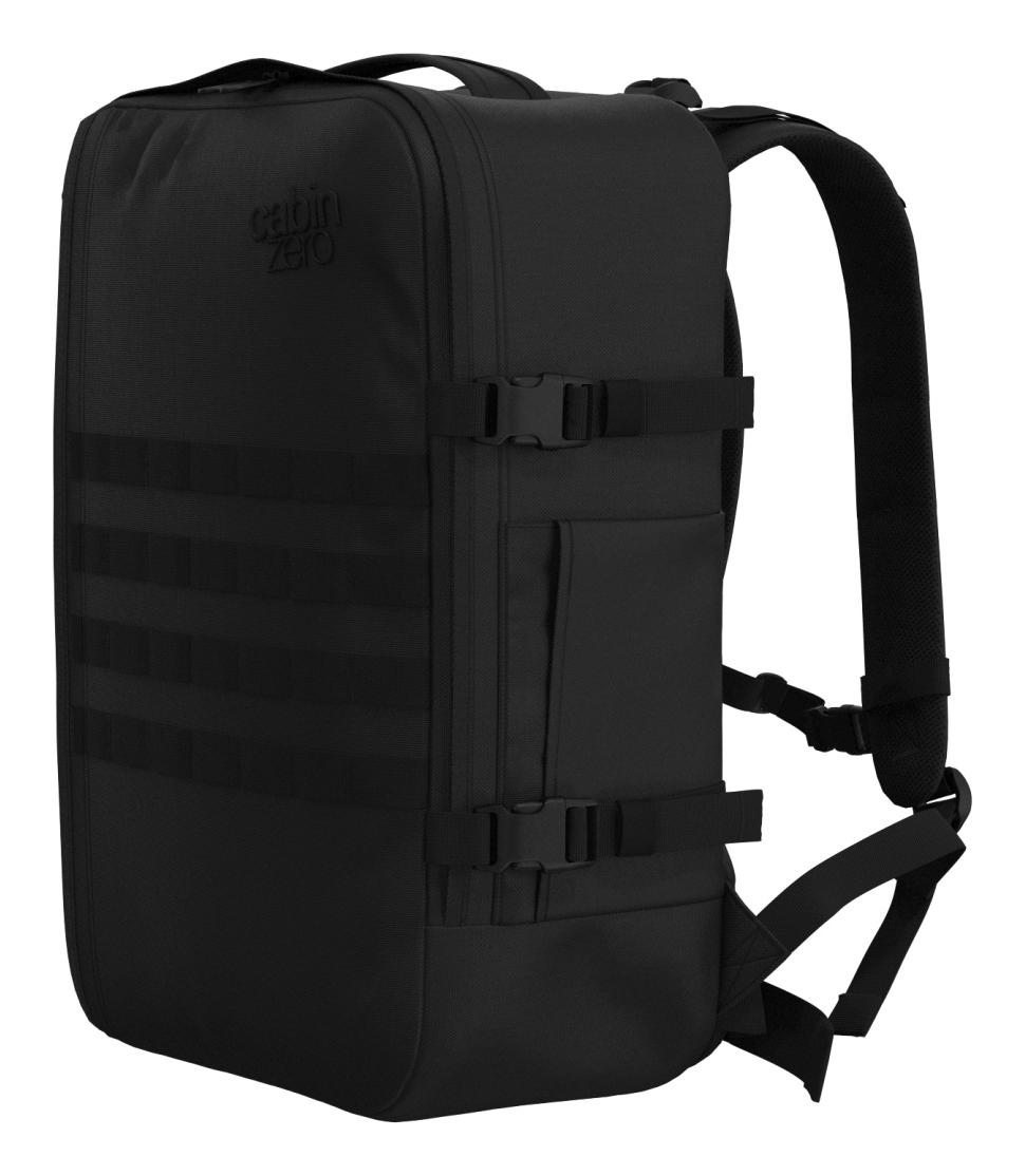 Cestovní batoh CabinZero Military 44L Absolute Black - Obrázek 4
