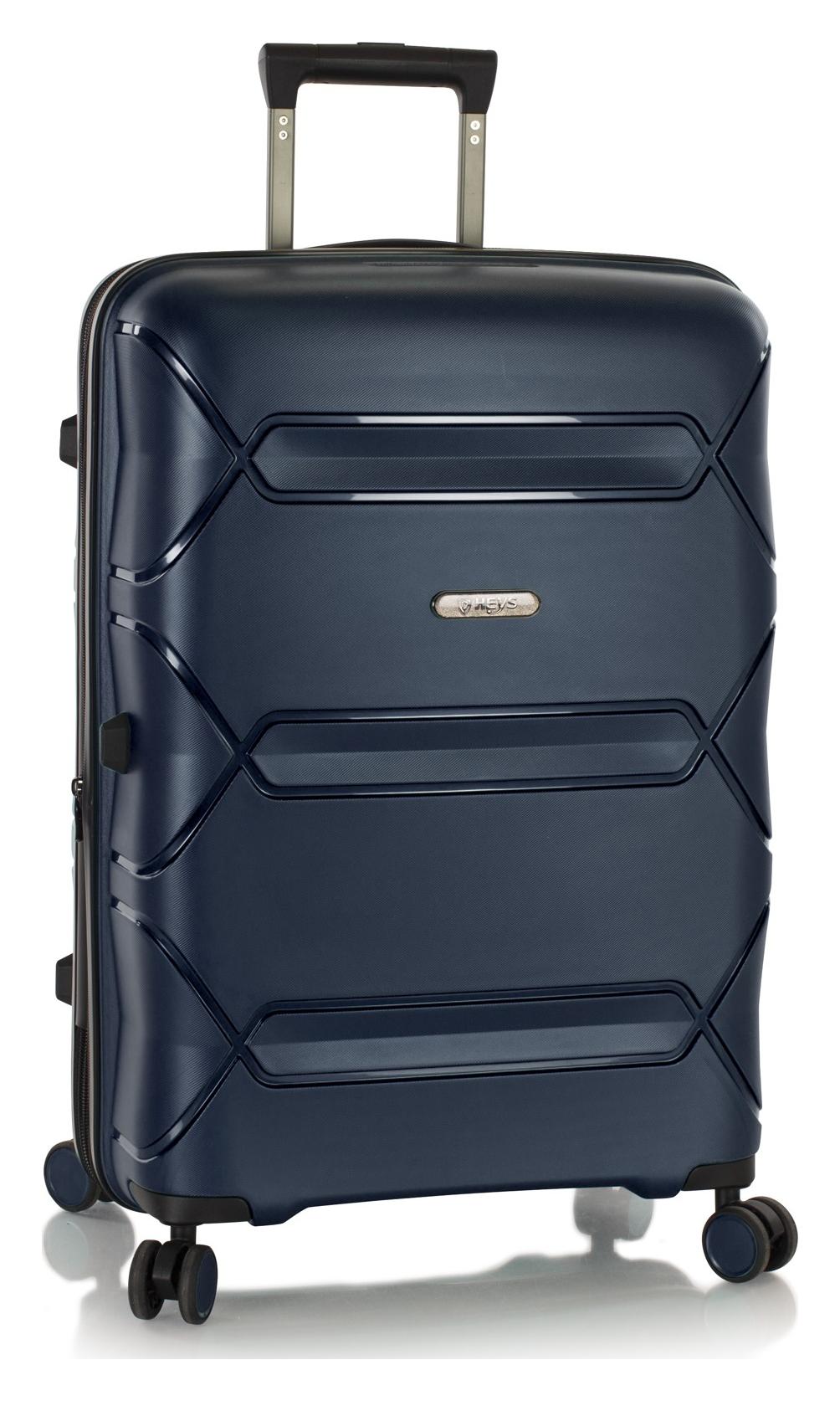 Střední skořepinový kufr Heys Milos M Navy