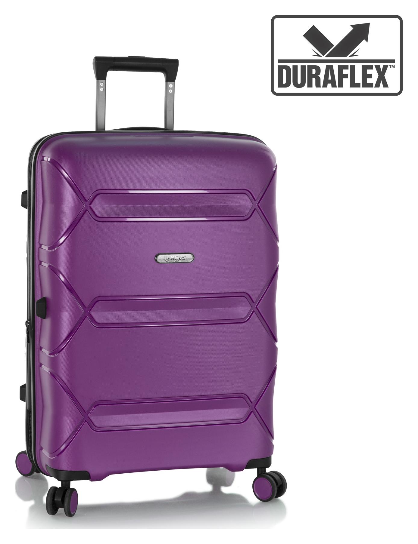 Střední skořepinový kufr Heys Milos M Plum