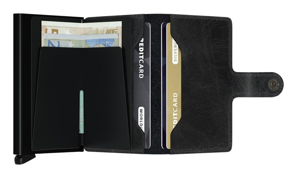 Secrid Miniwallet Vintage Black - Obrázek 3