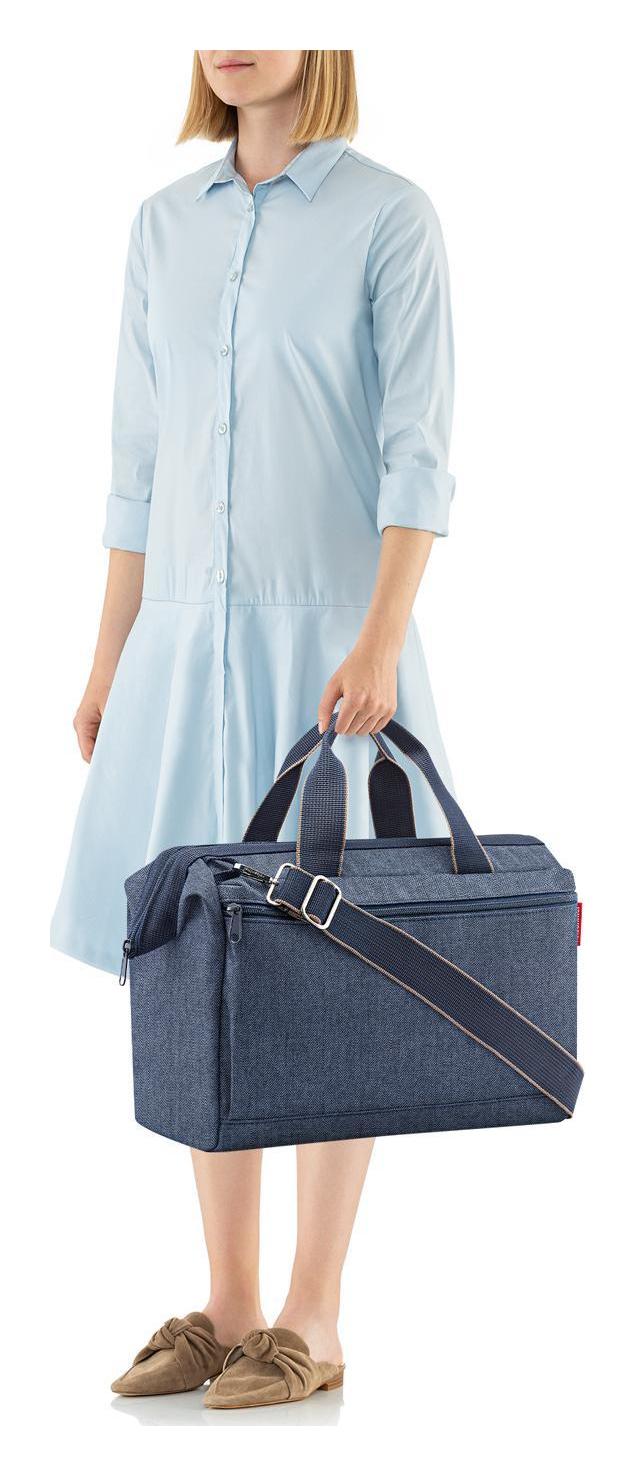 Dámská cestovní taška Reisenthel Allrounder S Pocket Herringbone Dark Blue - Obrázek 4