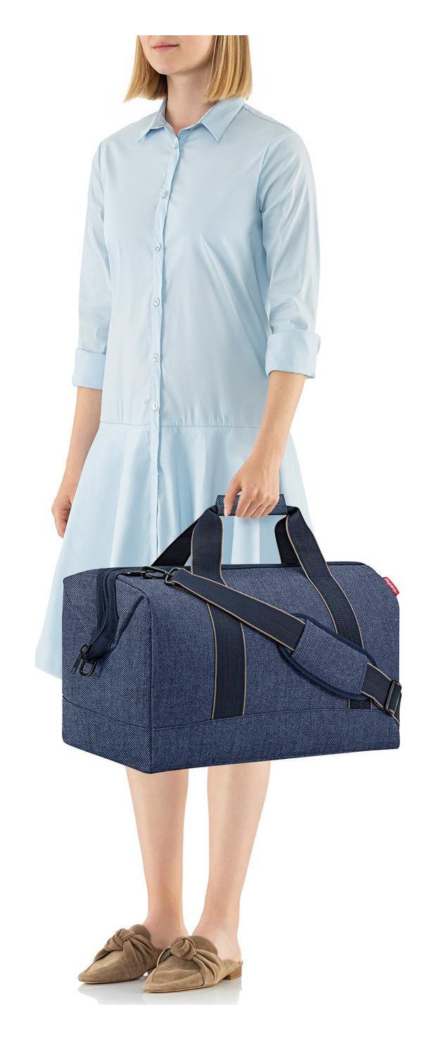 Dámská cestovní taška Reisenthel Allrounder L Herringbone Dark Blue - Obrázek 4