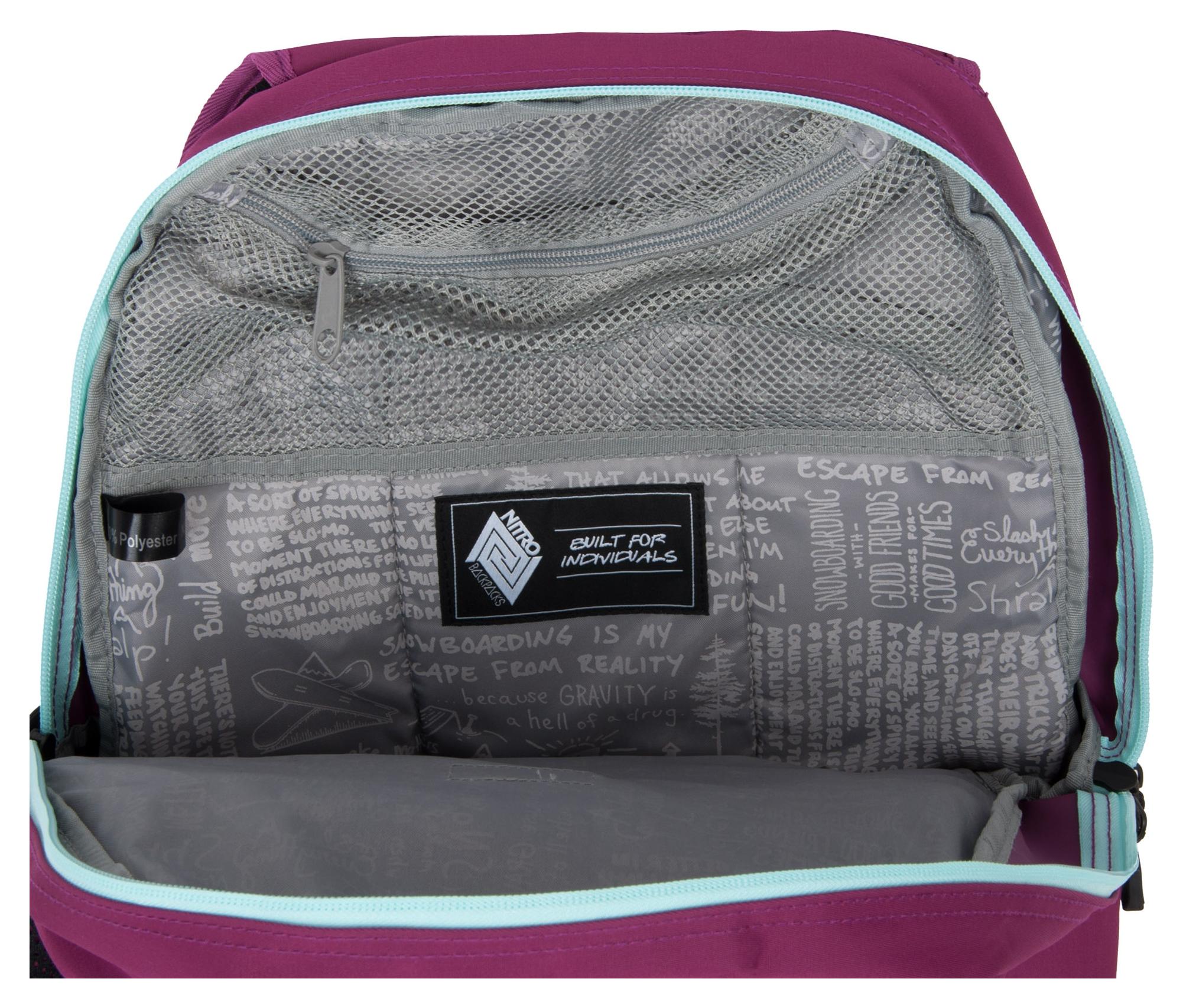 Batoh pro studenty Nitro Chase Grateful Pink