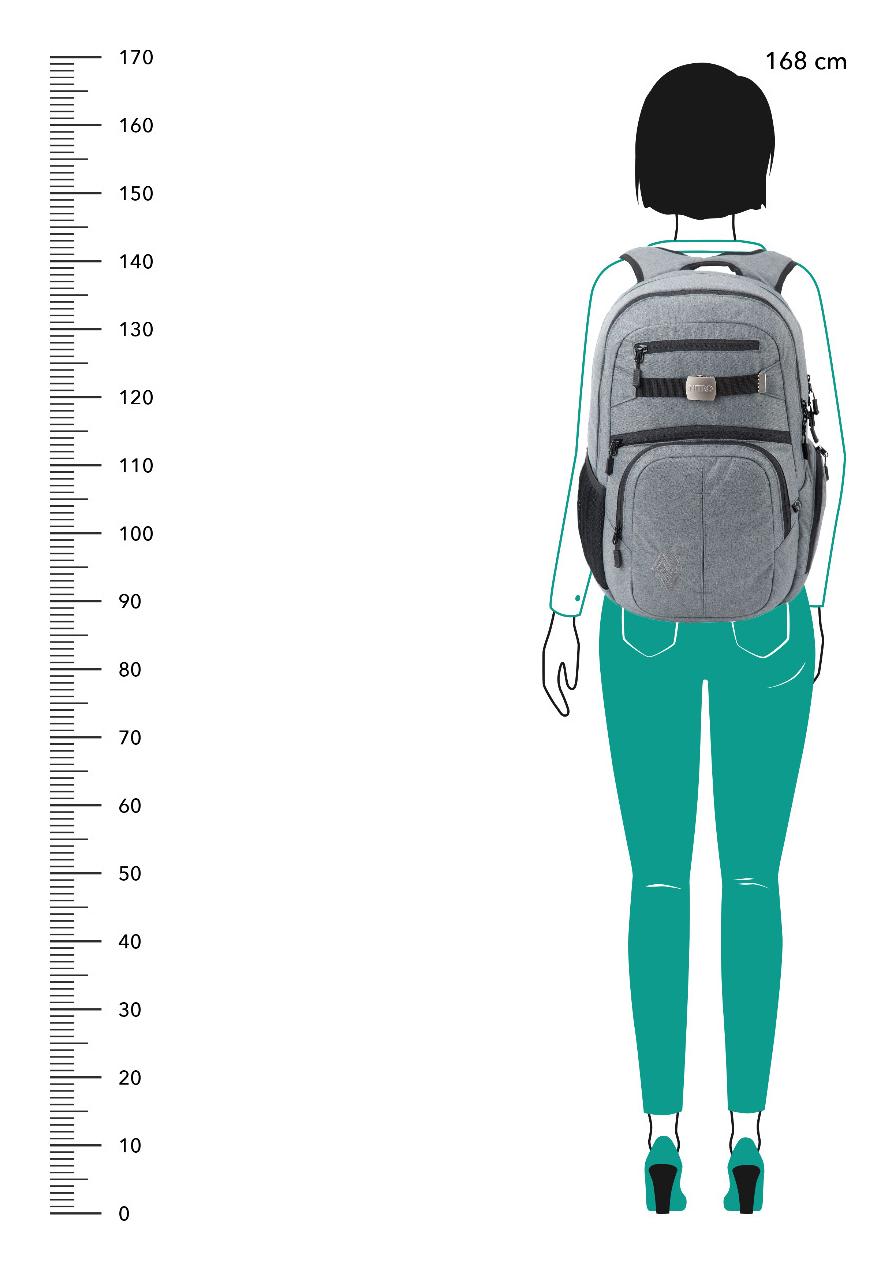 Batoh pro studenty Nitro Hero Black Noise - Obrázek 4