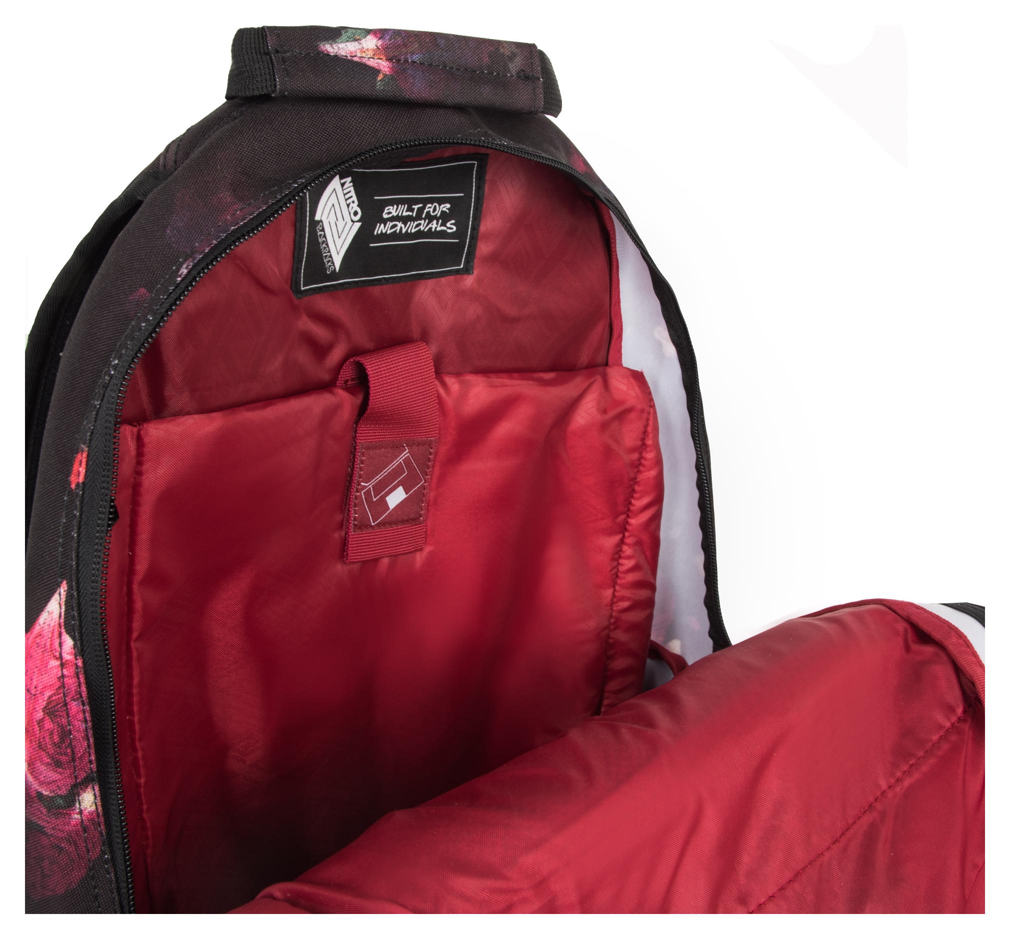 Studentský batoh Nitro Stash 29 Black rose - Obrázek 4