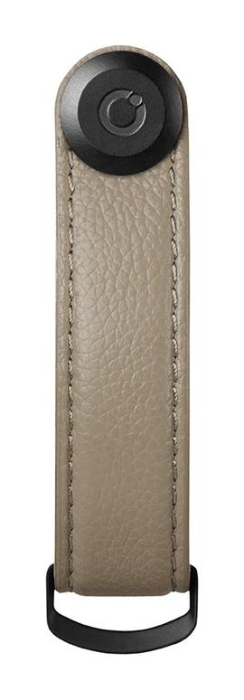 Orbitkey Pebbled Leather Key Organiser Ecru - Image 2