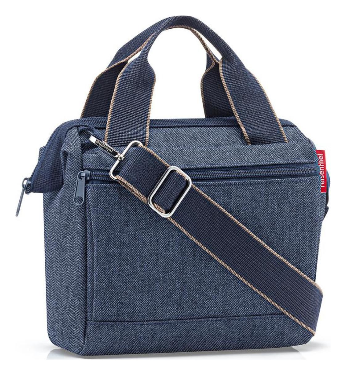 Dámská taška Reisenthel Allrounder Cross Herringbone Dark Blue