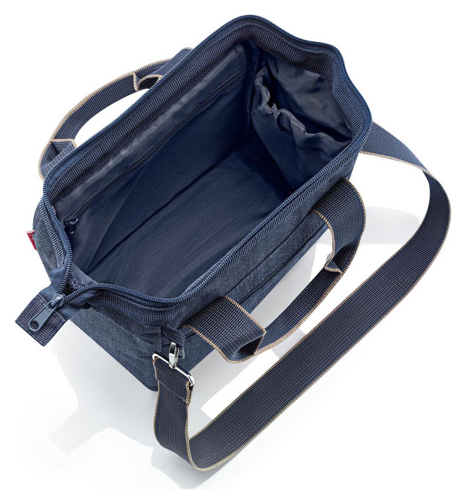 Dámská taška Reisenthel Allrounder Cross Herringbone Dark Blue (obrázek 3)