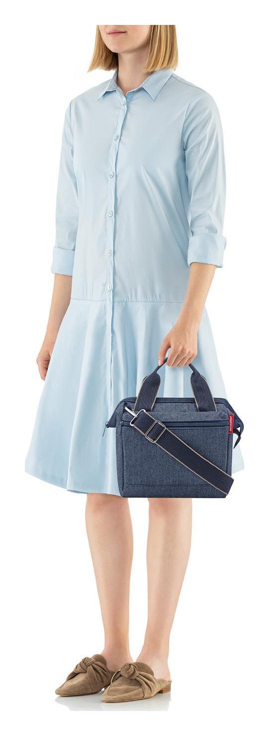 Dámská taška Reisenthel Allrounder Cross Herringbone Dark Blue (obrázek 4)