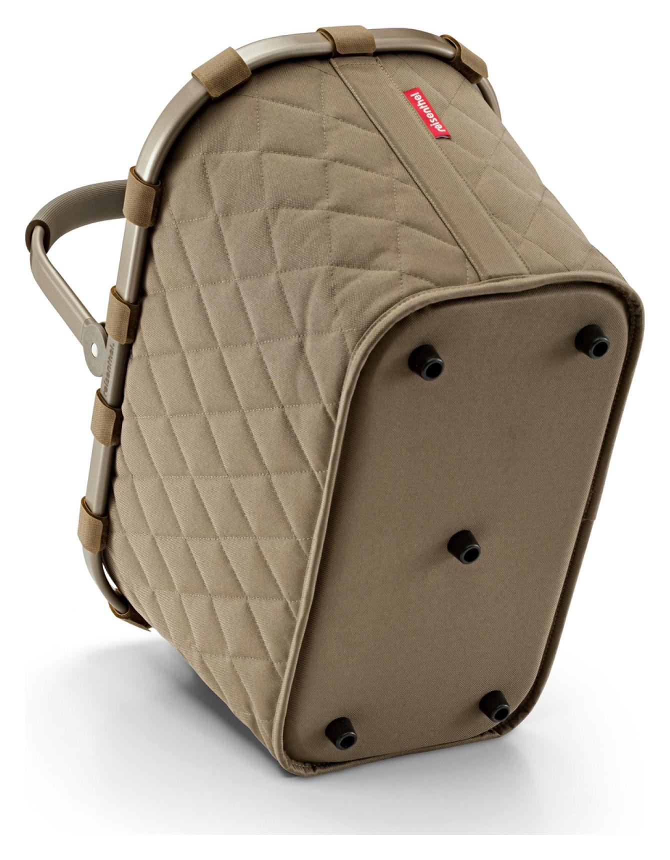 Skládací nákupní košík Reisenthel Carrybag Frame Rhombus Olive - Obrázek 2