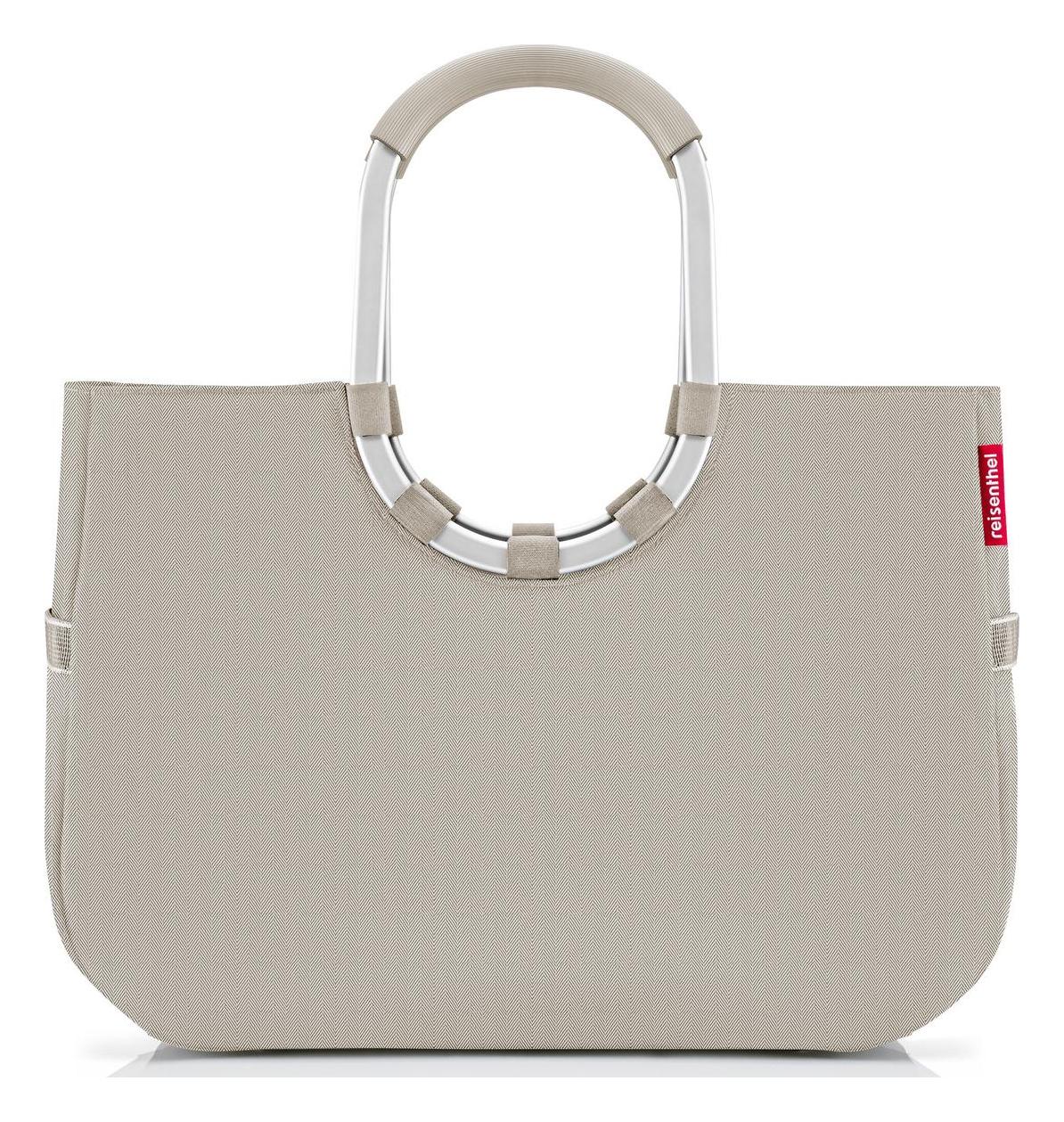 Reisenthel Loopshopper L Herringbone Sand