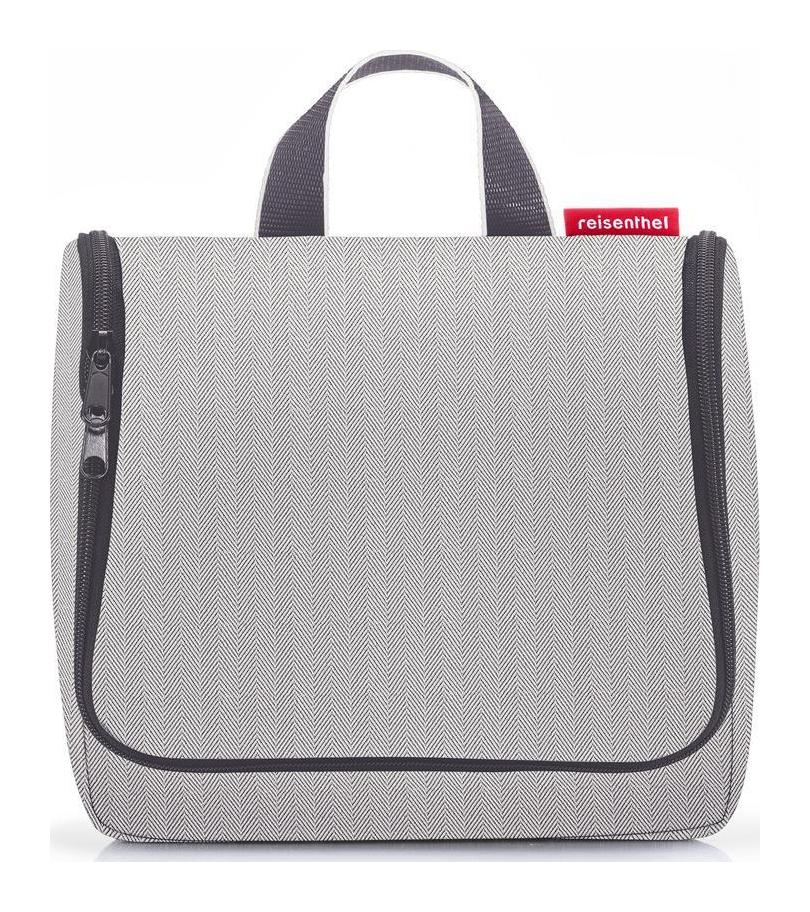 Toaletní taška Reisenthel Toiletbag Herringbone Grey - Obrázek 2