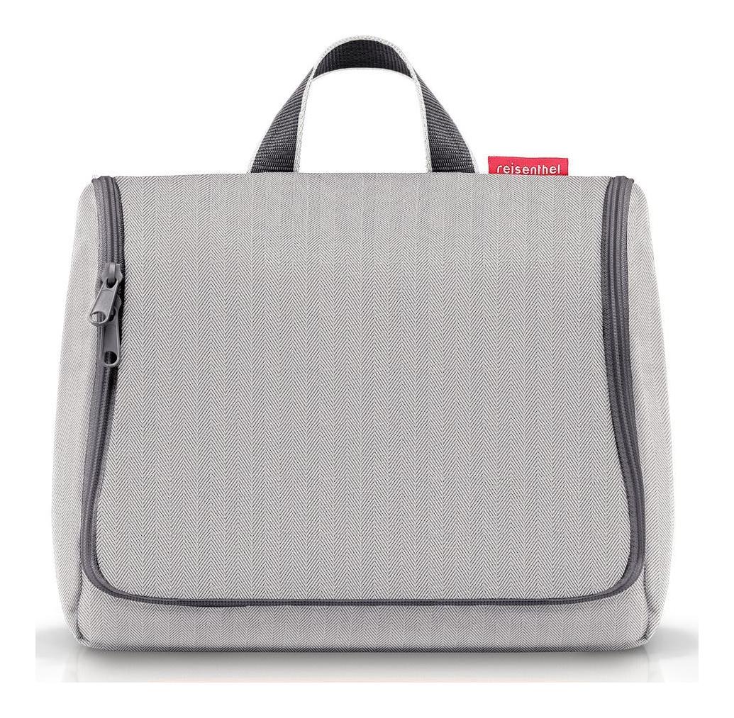 Toaletní taška Reisenthel Toiletbag XL Herringbone Grey