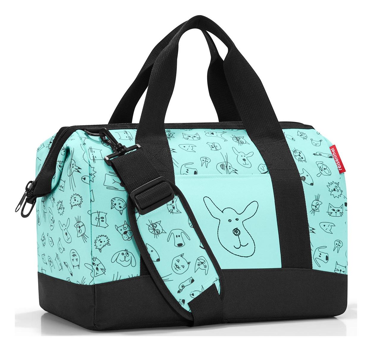 Reisenthel Allrounder M Kids Cats and dogs mint - Image 4
