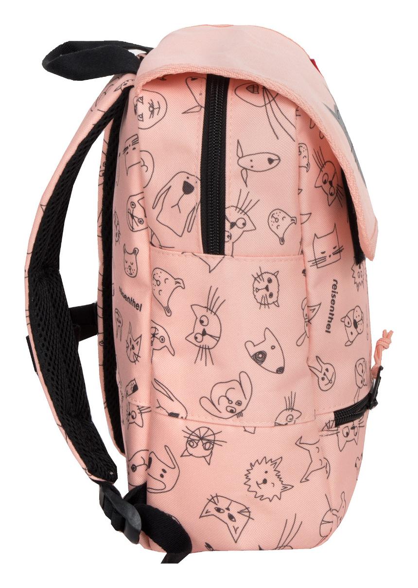 Reisenthel Backpack Kids Cats and dogs rose - Image 6
