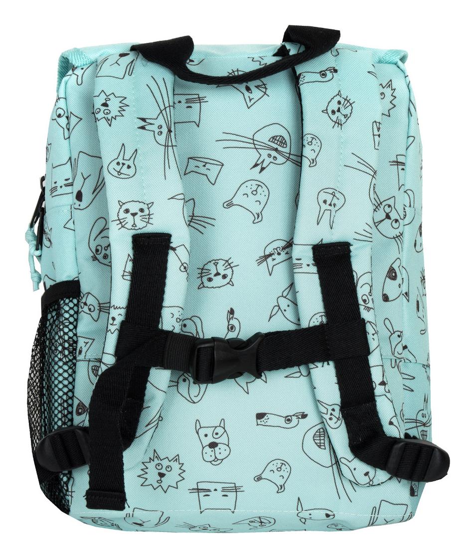 Reisenthel Backpack Kids Cats and dogs mint - Image 4