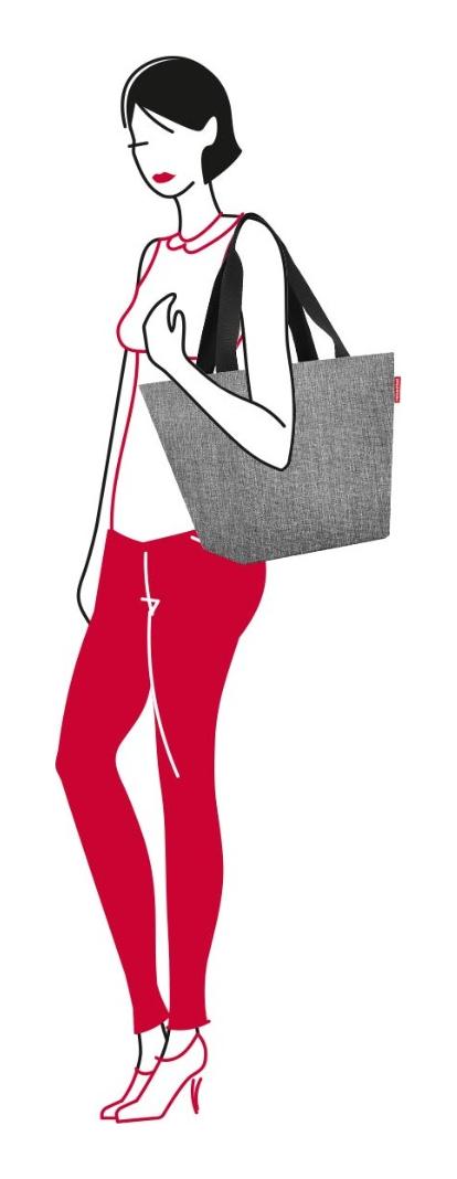 Reisenthel Shopper M Twist Silver - Image 3