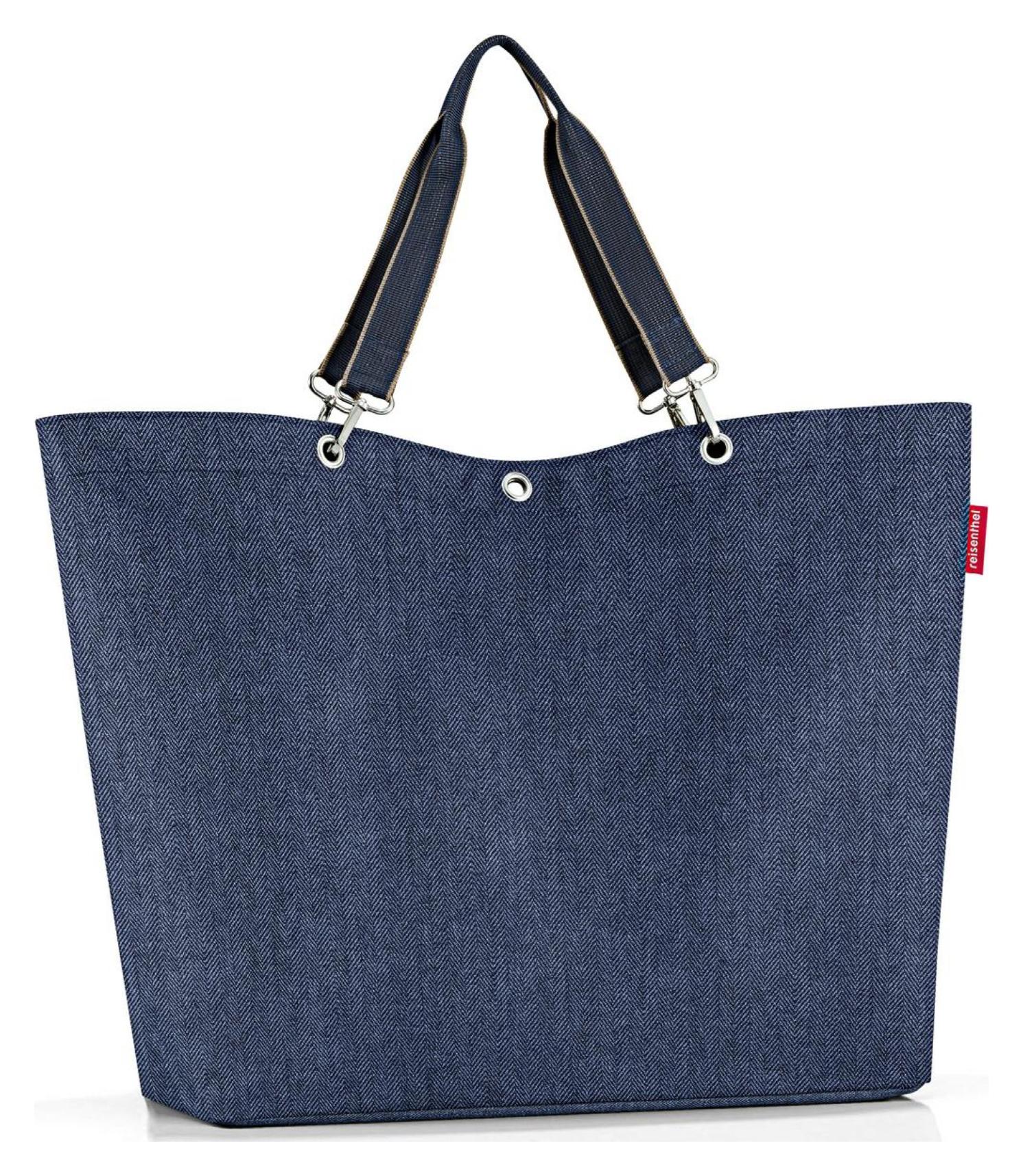 Reisenthel Shopper XL Herringbone Dark Blue - Image 2