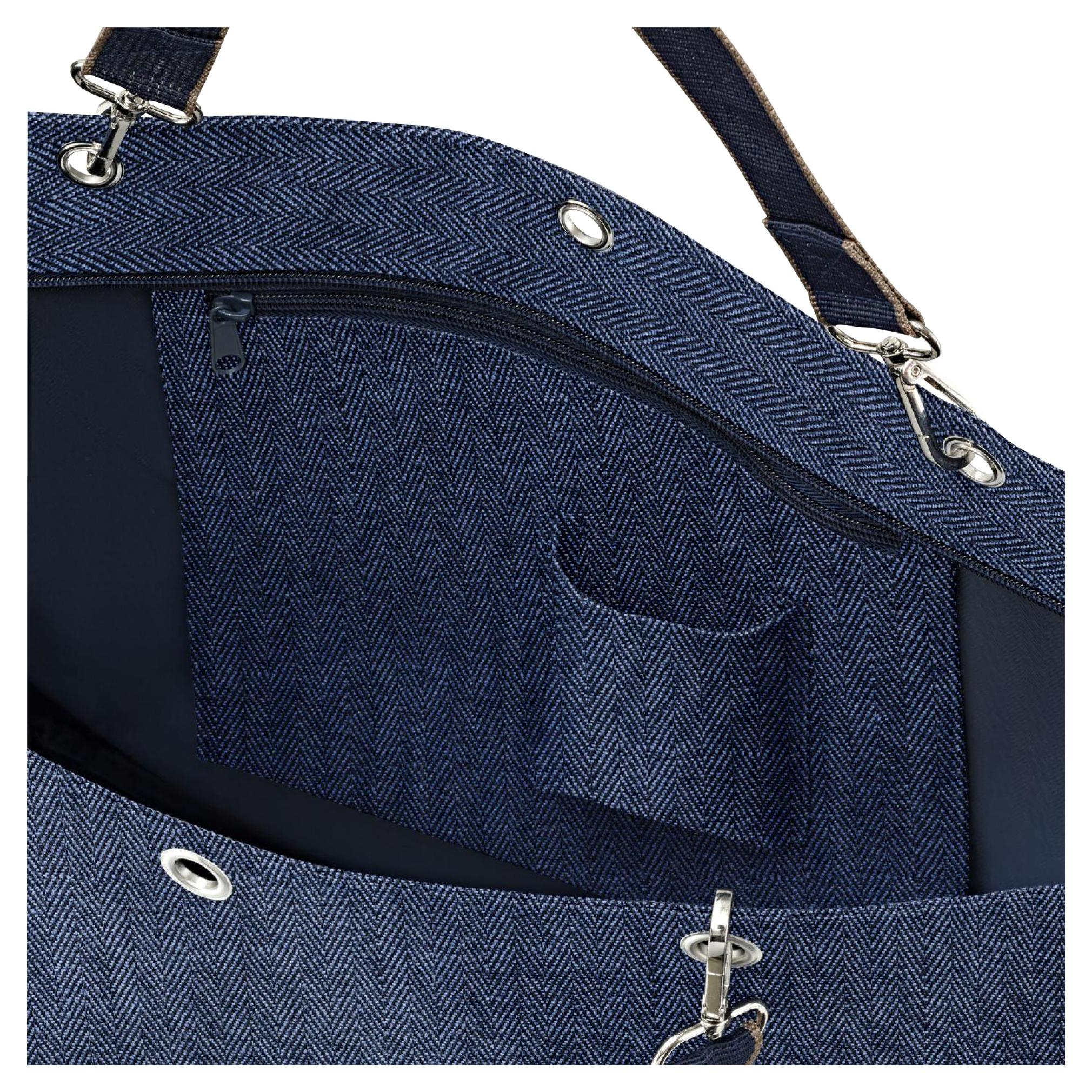 Reisenthel Shopper XL Herringbone Dark Blue - Image 3