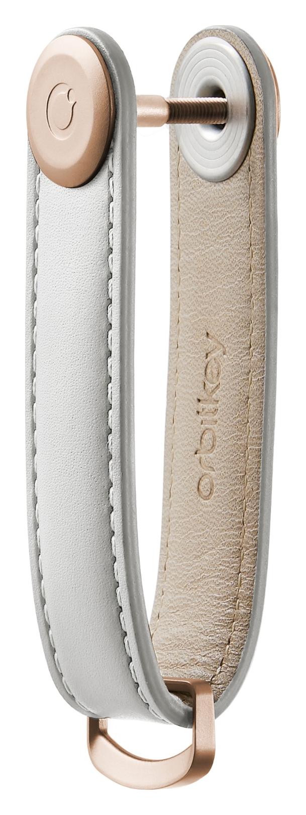 Orbitkey Leather Stone with Grey Stitching - Image 3
