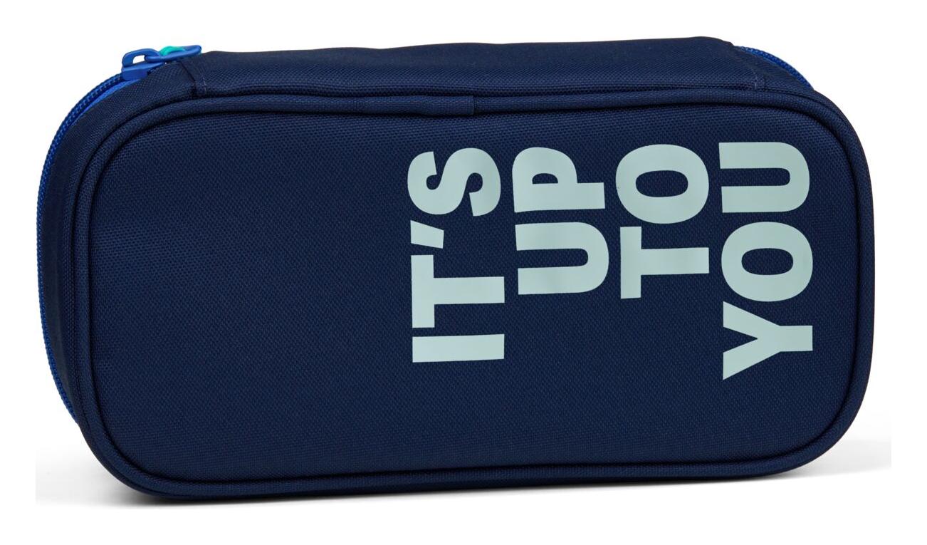 Pouzdro do školy Satch Pencil Box Crossed Blue