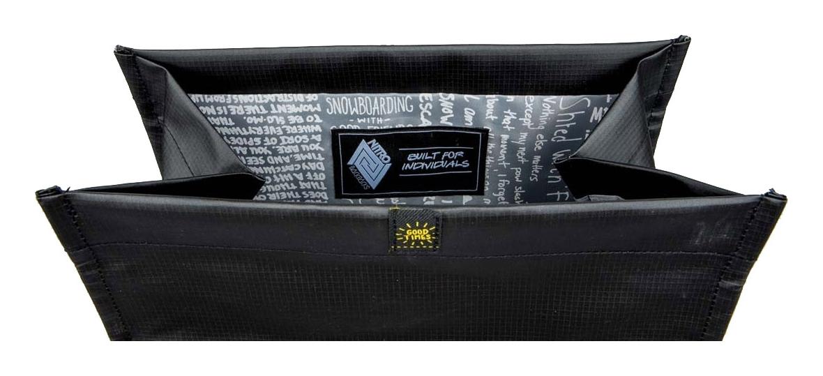 Roll-top batoh Nitro Scrambler Tough black - Obrázek 4