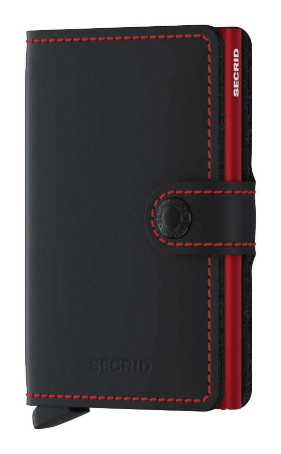 Secrid Miniwallet Matte Black&Red