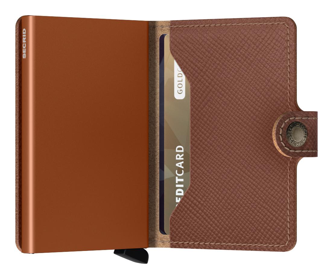 Secrid Miniwallet Saffiano Caramel - Image 4