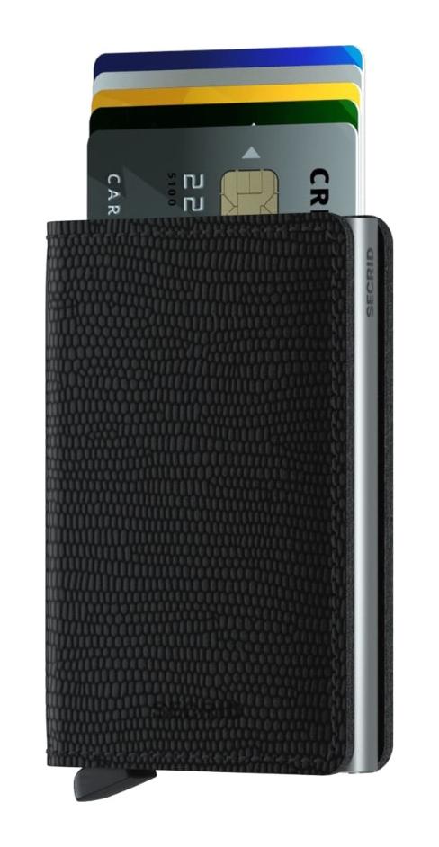 Kožená mini peněženka Secrid Slimwallet Rango Black (obrázek 2)